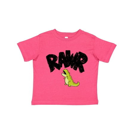 

Inktastic Lil Green Tyrannosaurus Rawr Gift Toddler Boy or Toddler Girl T-Shirt