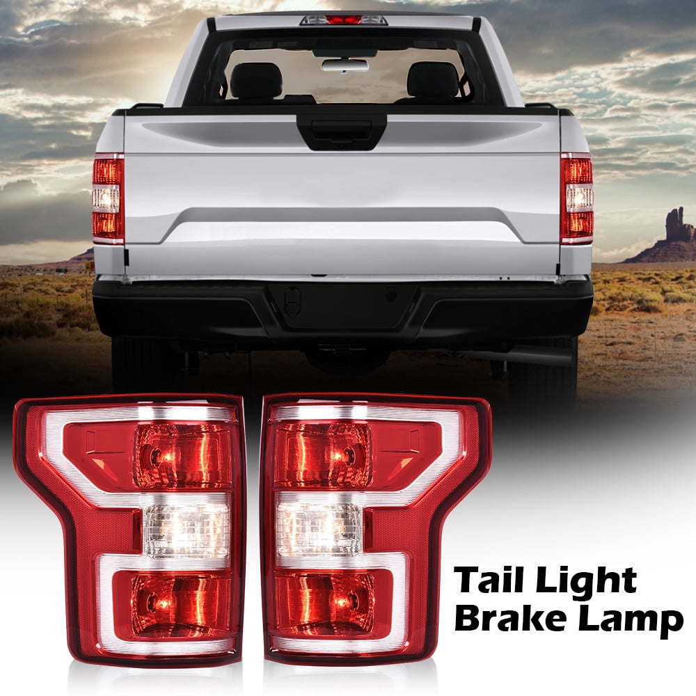 PIT66 Tail Lights Assembly Rear Tail Lamp Left Driver And Right Passenger Side Fit for Ford F150 2018-2020
