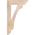 thumbnail image 3 of Ekena Millwork 3 1/2"W x 18"D x 30"H Legacy Slat Smooth Bracket, Douglas Fir, 3 of 4