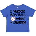 thumbnail image 3 of Inktastic I Watch Baseball with My Pawpaw Boys Toddler T-Shirt, 3 of 5
