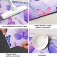 thumbnail image 3 of Purple Butterfly Lavender Pattern Kitchen Rug Mat,Kitchen Runner Rugs Non Skid Washable,Decorative Kitchen Floor Mats for Kitchen,Sink,Laundry,17"X47", 3 of 5