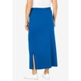 thumbnail image 2 of Woman Within Plus Size Petite Sport Knit Side-Slit Skirt, 2 of 5