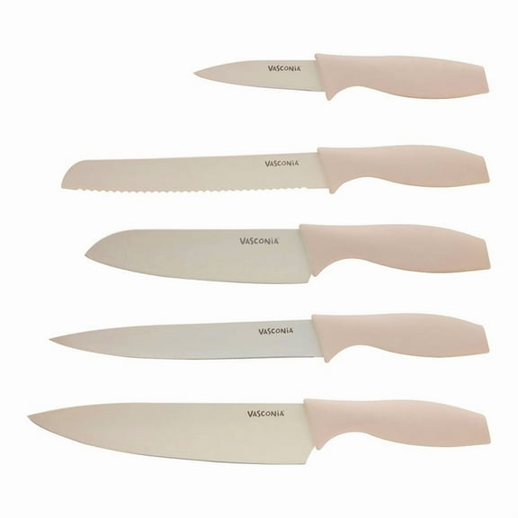 Juego de Cuchillos Vasconia Ceramic con Protector 10 Piezas
