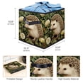 thumbnail image 3 of Hedgehog Foldable Storage Basket with Handle, 10.8"x10.5"x10.6", Large Capacity - Storage Box, Storage Cubes, Toy Box Included, 3 of 6