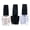 Black Onyx, variant on OPI Nail Lacquer Ultimate Nail Trio Set, Funny Bunny Color Polish, Natural Base Coat, Top Coat