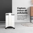 thumbnail image 4 of IQAir HealthPro Compact XE Air Purifier - Compact HyperHEPA Fration for Rooms up to 1240 sq ft - Allergens, Smoke, Dust, Mold, Pet Dander, Swiss Made, WiFi Enabled, 4 of 11