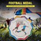 thumbnail image 4 of Medallas De Fútbol Medalla de juego de fútbol ​​premios de competición deportiva medallas de juegos escolares regalo de recuerdo Sywqhk Para Estrenar, 4 of 8