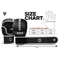 thumbnail image 6 of RDX MMA Gloves Sparring Grappling, Hybrid Open Palm Martial Arts Mitts Men Women, Maya Hide Leather Wrist Support, Cage Fighting Combat Sports Boxing Glove Training, Muay Thai, Punching Bag Kickboxing, 6 of 6