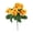 Yellow, variant on Artificial Geranium Fake Flowers for Outdoors Decoration,1 Bundles Silk Geraniums Yellow Flower UV Resistant Look Real Faux Plants for Front Door Garden Porch Planter Patio Balcony Yard Indoor Home