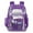 Purple, variant on Vafful Clear Backpack for School Stadium Heavy Duty PVC Transparent Extra Large Capacity School Bag Travel Work Unisex 17'' Purple