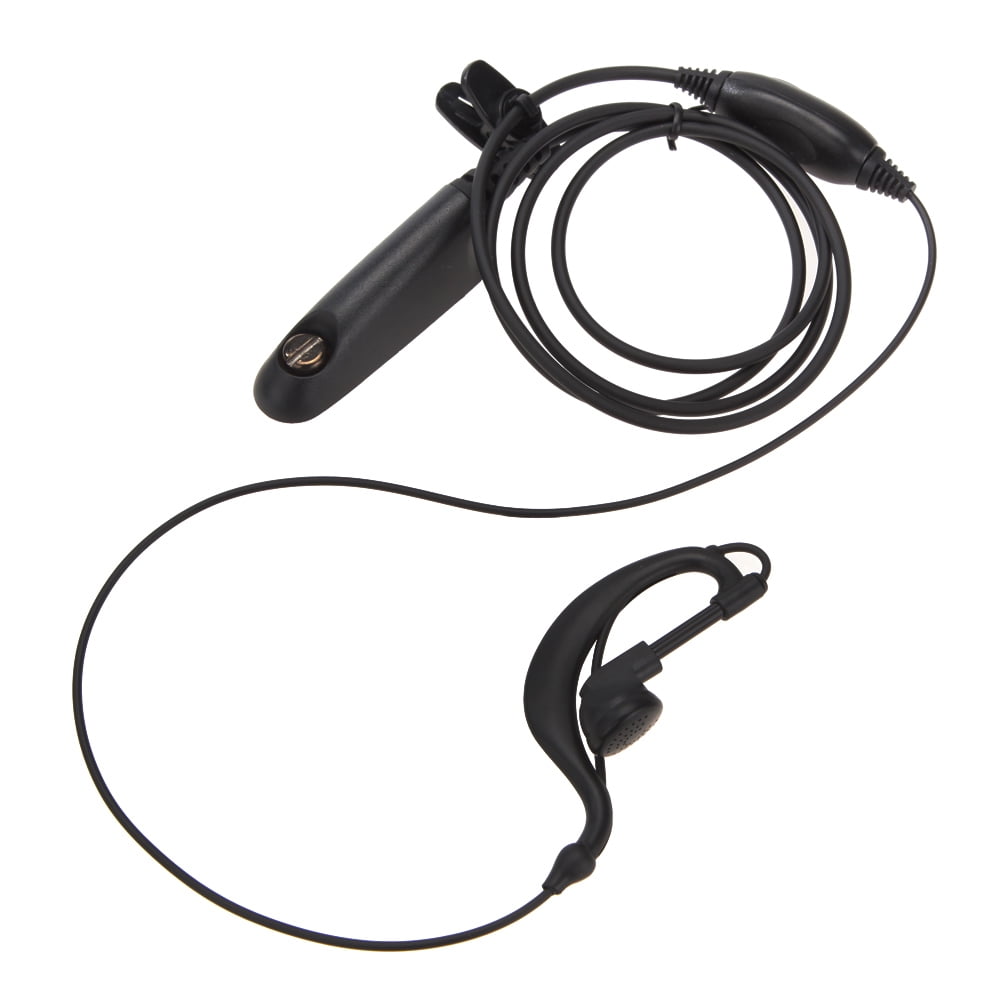 AOER D Shape Multi Pin Earpiece Headset for Two Way Radio Walkie Talkie Motorola GP328 HT750 MTX900 MTX960 PRO7350 