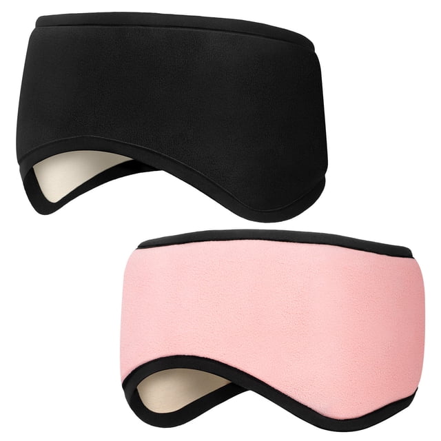 LOLIPPYY 2 Pcs Coussinets de Sommeil Légers Réduction de Bruit Bandeau Réglable pour Adultes