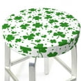 thumbnail image 3 of Balery St Patrick'S Day4 Velvet Round Bar Chair Cushion Cover Adjustable, Protects From Scratches And Stains, Soft & Washable Ideal For Wooden And Metal Stools - 13 Inch, 3 of 7