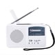 thumbnail image 2 of Radio FM/ con Manivela, Autoalimentada, Portátil, Multifuncional, de Emergencia, con Linterna, Color ., 2 of 5