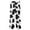 White, variant on Bibifish Womens Pants White Black Cow Print Elastic Waist Soft Wide-Leg Trousers Fit Casual Daily Home Wear Trendy Stylish Pants