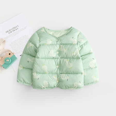 

Floleo Girls Kids Outfits Newborn Infant Baby Boys Girls Long Sleeve Cartoon Jacket Outwear Coat Outfits