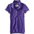 thumbnail image 1 of Polo Aeropostale A87 para mujer, morado, pequeño, 1 of 1