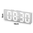 thumbnail image 2 of Wild black Reloj despertador digital Reloj LED Dormitorio Reloj de escritorio electrónico Adecuado para el hogar, dormitorio, oficina Negro, 2 of 5