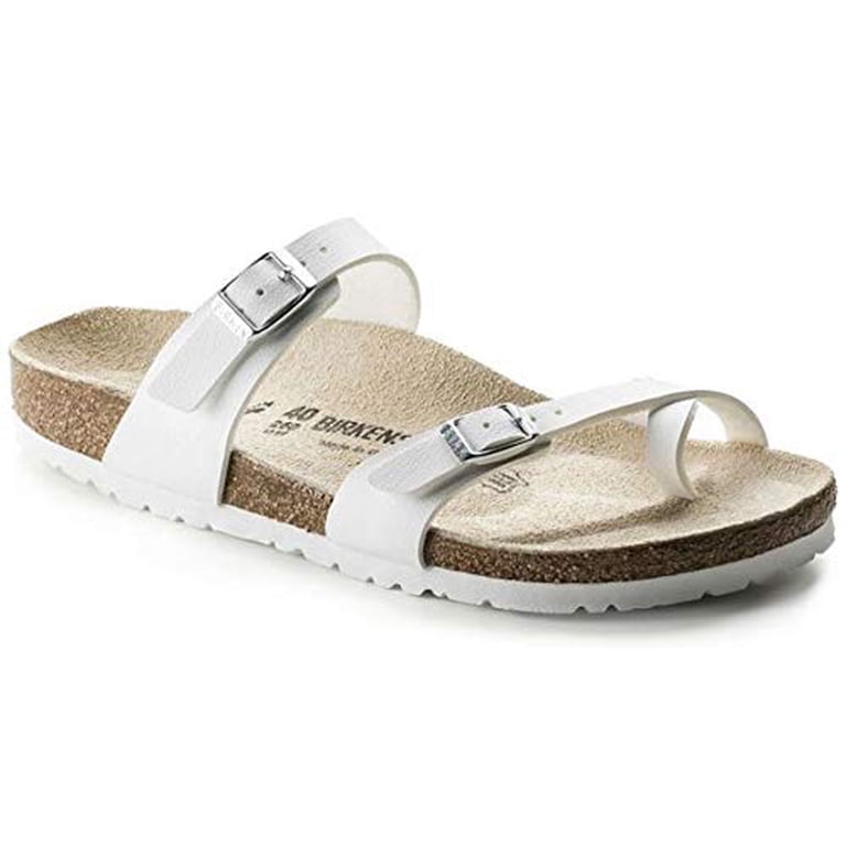 BIRKENSTOCK Mayari ホワイト 43 28㎝ Birkenstock Mayari Birko-Flor Womens Sandals, EVA Sole, White
