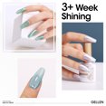 thumbnail image 5 of Gellen Cat Eye Gel Nail Polish Kit, 6 Colors Glitter Green Cat Eye Gel Polish with Magnet, Soak Off UV/LED Nail Gel Kit, Salon Nail Art Valentine Gifts for Women, 5 of 8