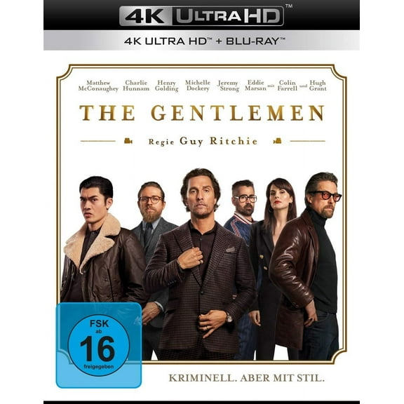The Gentlemen (4K Ultra-HD) (  Blu-ray 2D) (4K Ultra HD)