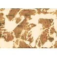 thumbnail image 1 of Ahgly Company Indoor Rectangle Abstract Brown Modern Area Rugs, 8' x 10', 1 of 4