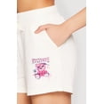 thumbnail image 5 of Womens French Terry Bear Graphic Shorts, 5 of 5