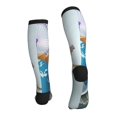 thumbnail image 2 of Bixox Let's go Travel Around the World Print Compression Socks,Compression Socks Women & Men Circulation for Medical,Running,Athletic, 2 of 7