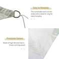 thumbnail image 4 of Toldo solar resistente a los rayos UV 13 FT Triangle Sail Canopy Garden Leyfeng  Sombrilla, 4 of 7