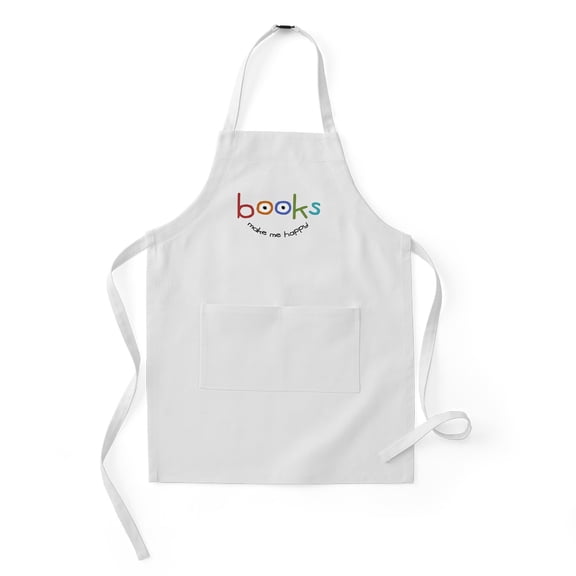 CafePress - Books_Happytotefixed - Kids Apron