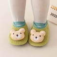 thumbnail image 2 of Siilsaa Shoes Toddler Soft Sole Protect Toes Comfortable Mesh Slipper Breathable Lightwewight Baby Sock Shoes Green,8, 2 of 7
