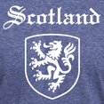 thumbnail image 3 of CafePress - Scotlandblk Men's Deluxe T Shirt - Mens Tri-blend T-Shirt, 3 of 4