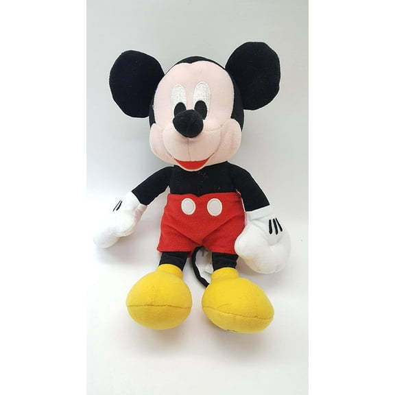 Hand Disneyhand Mickey Mouse Vintage 10" Plush Soft Stuffed Doll Toy New