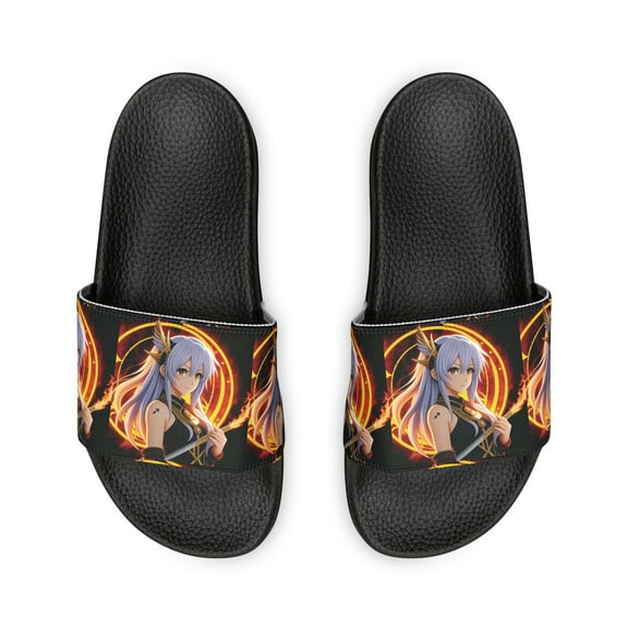 Sagittarius Zodiac Anime Women's PU Slide Sandals