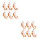 thumbnail image 3 of Guardurnaity 6 pares de fibras acrílicas suaves duraderas absorbentes de sudor fijas transpirables Colorfast Fit para todos los pies naranja Naranja METRO 2piezas, 3 of 4