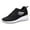 Black, variant on Slip On Sneakers Women Womens Star Vital ShoesLadies Training Running Walking Pink,41