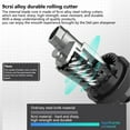 thumbnail image 4 of Deli Manual Pencil Sharpener Pencil Sharpening Machine Hand Crank Pencil Sharpener with Stronger Helical Blade to Fast Sharpen, Metal Green, 4 of 12