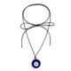thumbnail image 1 of Round Collar de cadena de clavícula de la suerte para mujeres y hombres, regalo de amistad, gargantilla hecha a mano, 1 of 5