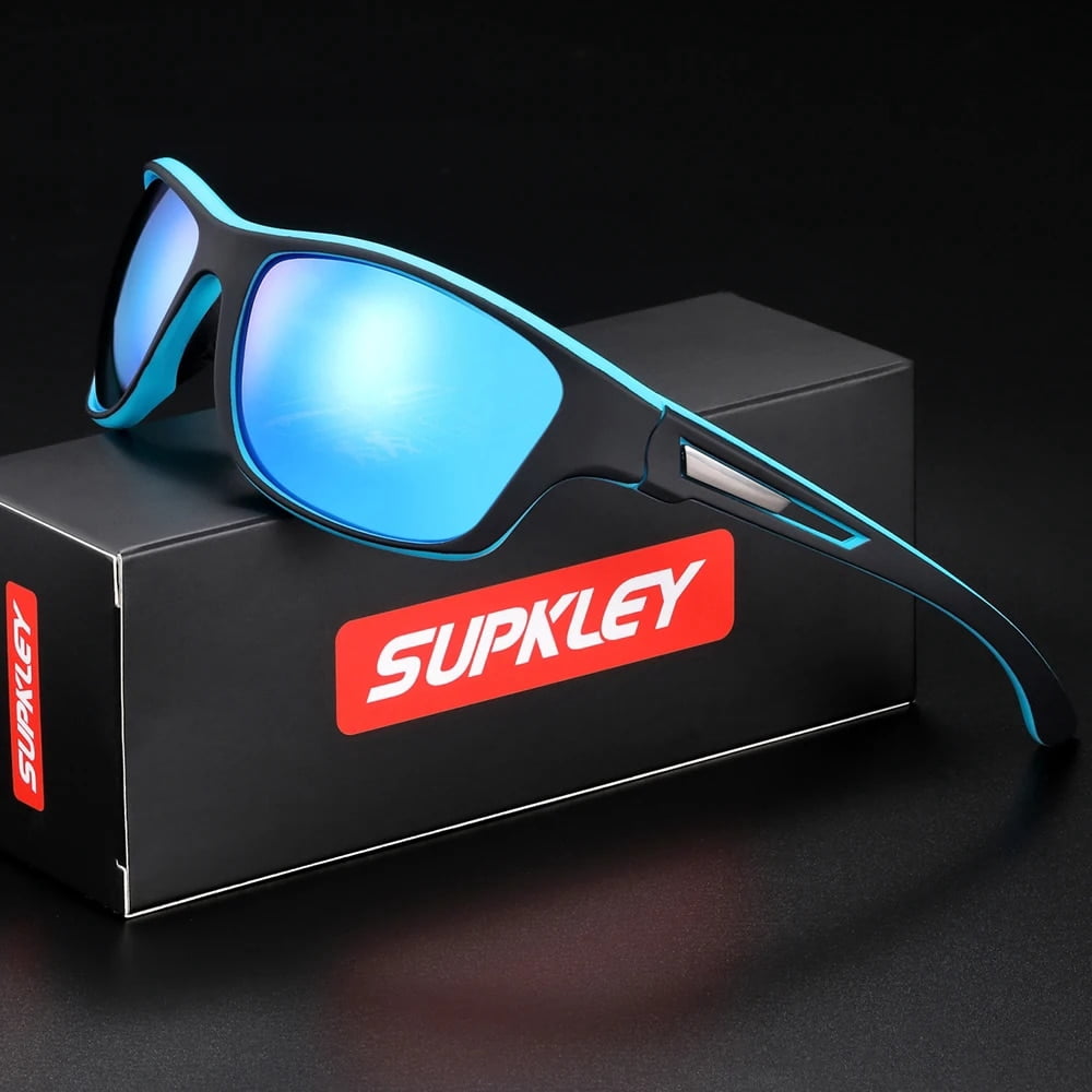 SUPKLEY Outdoor Sports Polarized Sunglasses For Men Women UV