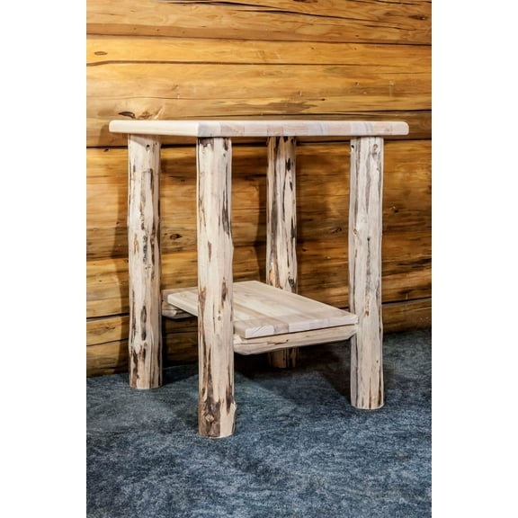 Montana Woodworks MWNS Nightstand with Shelf - Ready To Finish