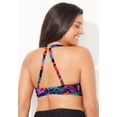 thumbnail image 3 of Swimsuits for All Women's Crochet Bra Sized Underwire Bikini Top, 3 of 6