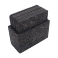 thumbnail image 2 of 3x 8 Piezas Posavasos Absorbentes Tapete para Tazas Caja de Almacenamiento Naufrage Le Mug Manteles Individuales de Vidrio para Cocina Comedor 3 piezas, 2 of 9