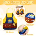 thumbnail image 2 of Juego de herramientas TONZE Kids con delantal, banco de herramientas de madera, 39 piezas, 2 a 4 años, 2 of 8