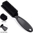 thumbnail image 4 of Paquete de 3 cepillos de limpieza de nailon para cuchillas de cortapelos herramienta de limpieza de peluquero - negro Excelente Rendimiento ER000117SX, 4 of 5