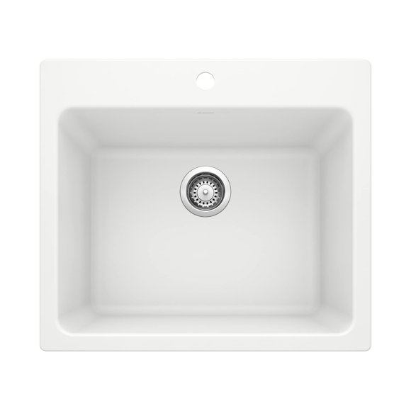 Fregadero BLANCO LIVEN 401927, empotrable y empotrado, 25 x 22 x 30