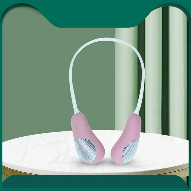 Liquidation Usloyux Haut-Parleurs Compacts Sans Fil Économies Liquidation - Haut-Parleur Bluetooth Sans Fil Mobile Mini Discutable Petit Stéréo Portable Caisson de Basses Extérieur, Rose