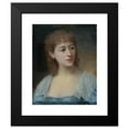 thumbnail image 2 of Daniel Bérard 20x24 Black Modern Framed Museum Art Print Titled - Portrait of Julia Bartet (1854-1941), Member of the Comedie-Francaise in the Role of Miss Du Vigean. (1884), 2 of 5