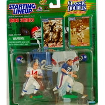 Starting Lineup Y.A. Tittle and Sam Huff NFL Classic Doubles Figures