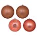 thumbnail image 3 of Vickerman N592071DA 8 in. Coral Ball 4 Finish Assorted Ornament - 4 per Bag, 3 of 3