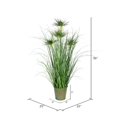 thumbnail image 3 of Vickerman VICK-TD190236 Vickerman 36" Green Cyperus Grass In Iron Pot - TD190236, 3 of 3